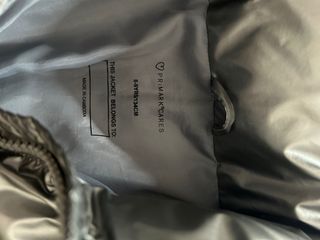 Abrigo plateado niña 8-9 años