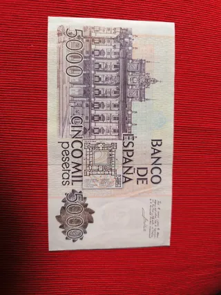 Billete 5000 pesetas 1979 EBC