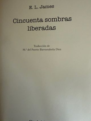 Cincuenta sombras liberadas