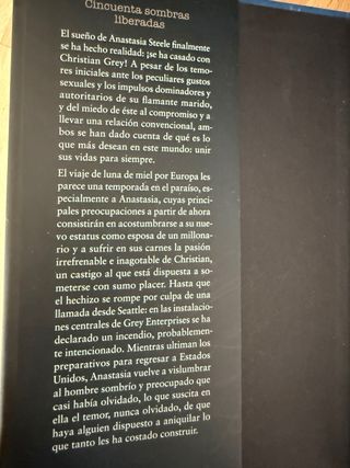 Cincuenta sombras liberadas