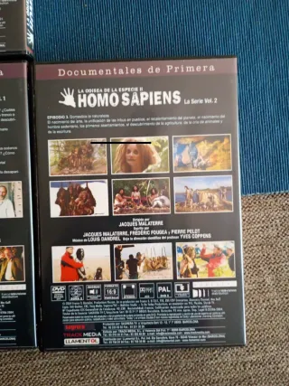 DVD La Odisea de la Especie II Homo Sapiens