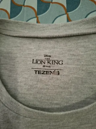 Maglia pigiama Re Leone donna grigia
