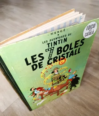 Tintin Les 7 boles de cristall primera edición