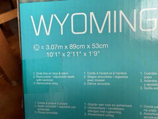 Canoa hinchable Intex Wyoming C2 Nuevo a estrenar