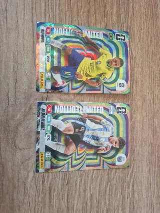 Cromos Edición Limitada Julián Álvarez y Raphinha