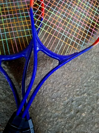 Raquetas de tenis de colores
