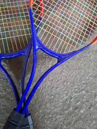Raquetas de tenis de colores