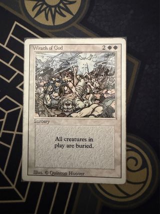Wrath of God MTG Carta Blanca