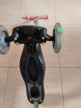 Patinete Globber Expert 2.0. Ruedas con luz.