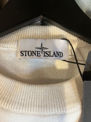 Jersey Stone Island Blanco