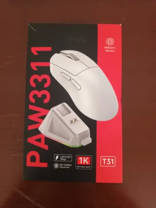 Ratón Gaming Lamzu Negro