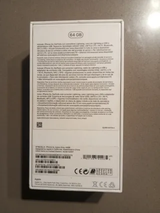 Caja iPhone XS