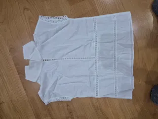 Blusa Verano Blanca Talla L/40