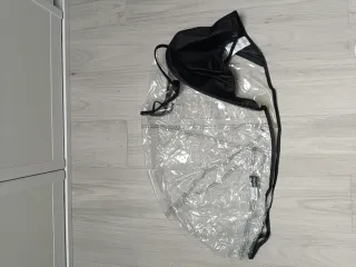 Capazo Bugaboo azul , impermeable y capota