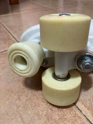 Patines Quads Blancos Niña