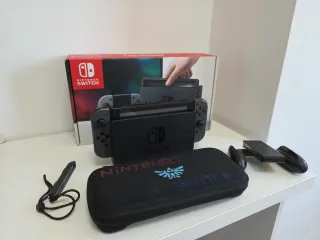 Nintendo Switch Negra y Gris (LEER BIEN)