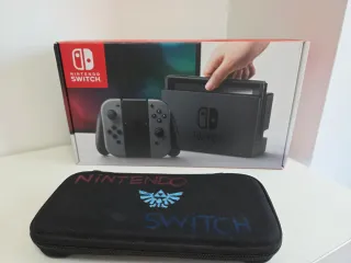 Nintendo Switch Negra y Gris (LEER BIEN)