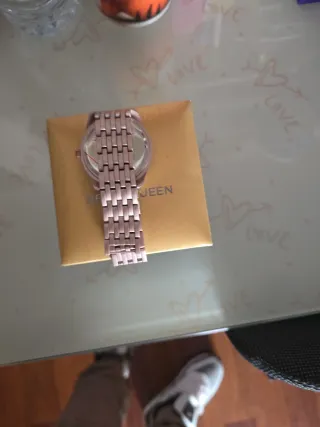 Reloj Belle Queen Dorado