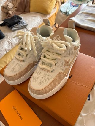 Louis Vuitton LV Skate 41 Beige/Bianco Nuove