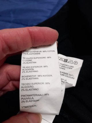 Pantaloncini neri donna