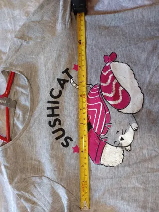 Camiseta niña Sushi Cat T7-8