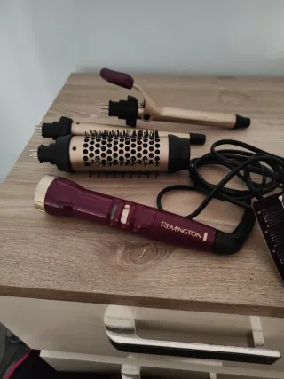 Moldeador y Rizador Remington Oro/Morado