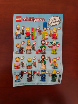 Lego Minifiguras Serie 1 Los Simpson