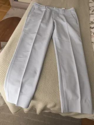 Pantalón de verano azul