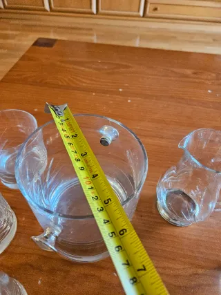 Juego de whisky con cubitera y jarra