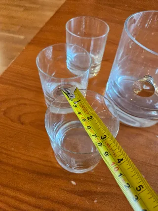 Juego de whisky con cubitera y jarra