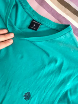 Camiseta Springfield azul claro talla S