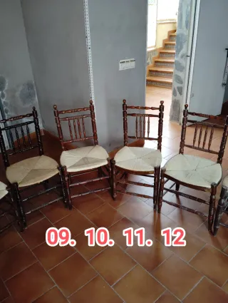 16 Sillas antiguas