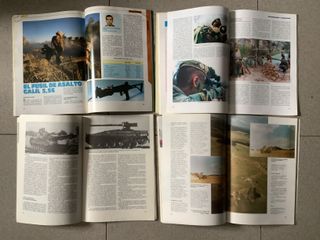 4 Riviste Esercito di Armi e Carri Armati