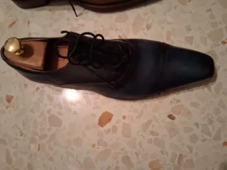 Zapatos Loding Marrones Doble Hebilla