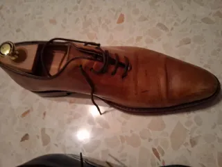 Zapatos Loding Marrones Doble Hebilla