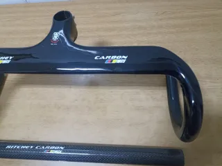 Pack nuevo carbono ritchey wcs manillar y tija