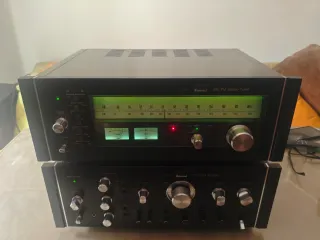 Set Sansui AU-11000 y TU-9900 Amplificador y Sinto
