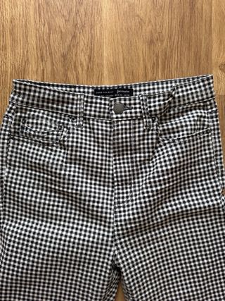 Pantalones Stradivarius cuadros Talla 38