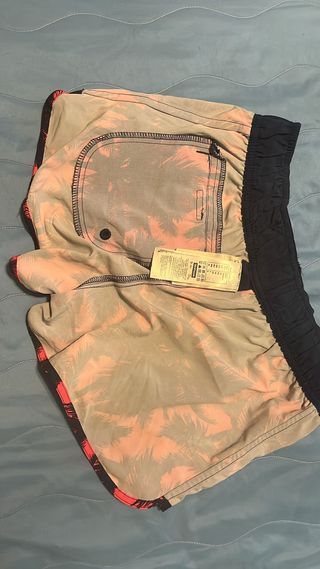 Pantaloncini mare Decathlon fantasia palme