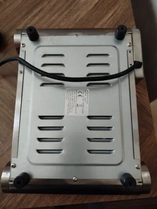 Piastra elettrica in acciaio