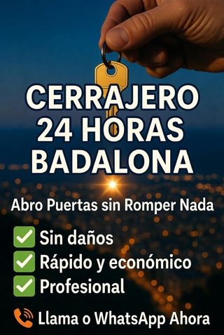 Cerrajero 24 Horas Badalona - Abro Puertas