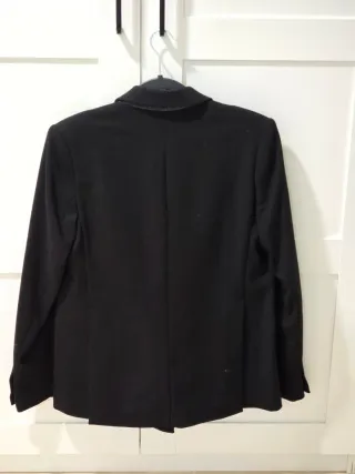 Chaqueta Americana Zara Negra