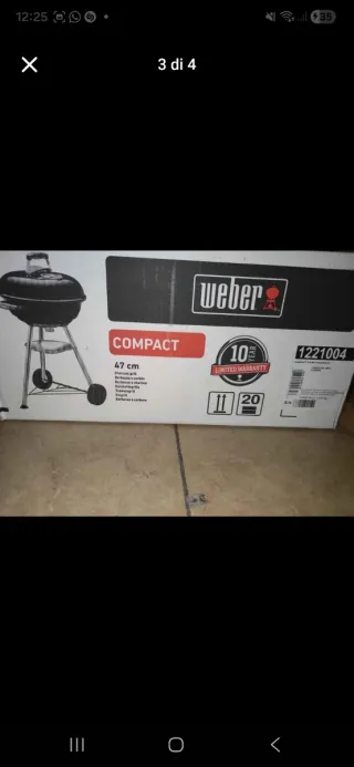 Barbecue WEBER Compact Kettle 47 cm