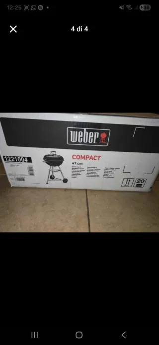 Barbecue WEBER Compact Kettle 47 cm