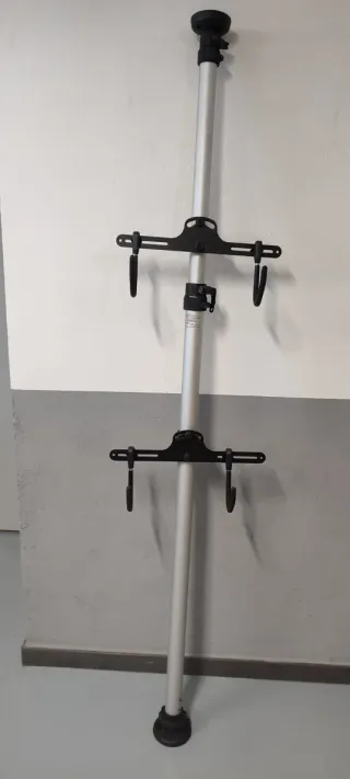 Portabicicletas telescópico ajustable