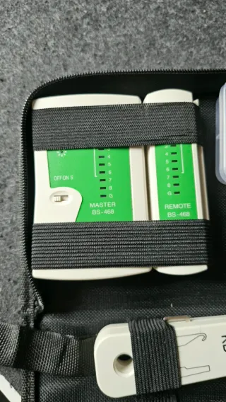 Kit Red Cat 7 50m + Crimpadora + Tester