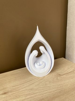 Belén minimalista moderno