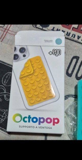 Octopop supporto a ventosa