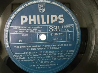 LP Thank God It's Friday 1978