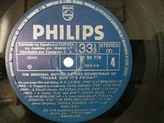 LP Thank God It's Friday 1978